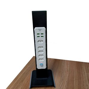 Totem Extensão Recarga e USB completo